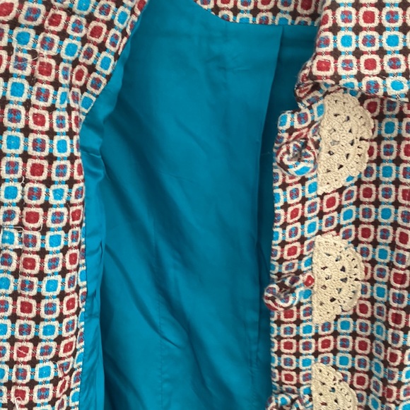 Kenzie Girl Retro Boho Fall Coat Size S/P - Picture 5 of 15